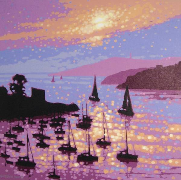 - Acrylic on Canvas, Painting by Gordon Hunt, measuring 50 x 50 cm (H x W) £325